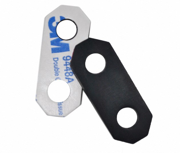 Made of vulcanized sponge rubber