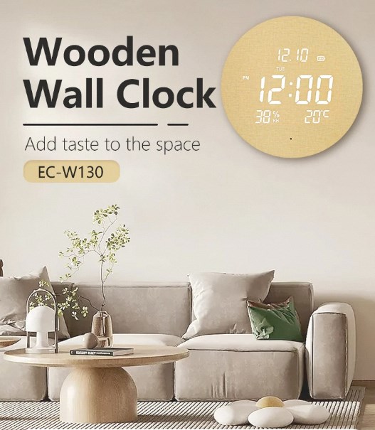 Electronic wall clock